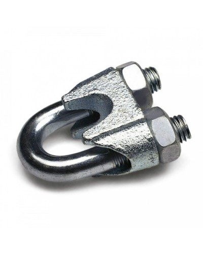 Зажим троса одинарный D5мм тип Слоник DIN 741 (100 шт/уп) Промрукав (PR08.3893) в Самаре Держатели, клипсы, скобы Pintop.ru