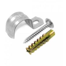 Комплекты для крепления ОКЛ с использованием самореза, дюбеля и скобы СМО 10-11 (100 шт) Промрукав (PR08.4992)