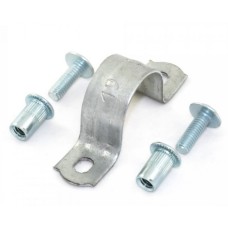 Комплекты для крепления ОКЛ с использованием винта, заклепки и скобы СМД 25-26 (100 шт) Промрукав (PR08.5033)