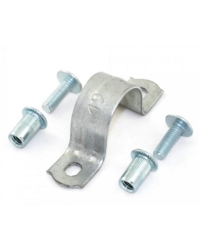 Комплекты для крепления ОКЛ с использованием винта, заклепки и скобы СМД 25-26 (100 шт) Промрукав (PR08.5033) в Самаре Держатели, клипсы, скобы Pintop.ru