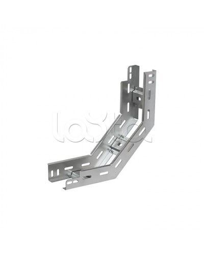 Угол вертикальный внутренний 90 градусов лестничный 400х200 (1,2 мм) Промрукав (PR08.5344) в Самаре Аксессуары для лотков Pintop.ru