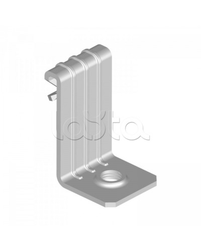 Зажим балочный вертикальный 1-5 мм с отгибом и резьбой М6 Промрукав (PR08.5861) в Самаре Аксессуары для лотков Pintop.ru