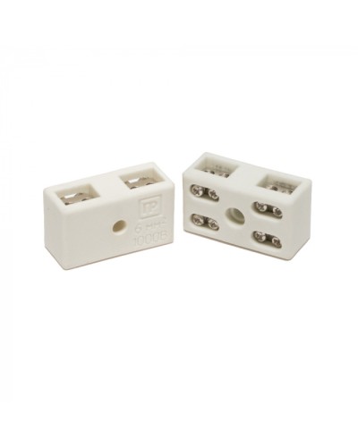 Клемма керам. латунь 6 мм² 2 пары на 8 контактов (5 шт/уп) Промрукав (PR08.7164) в Самаре Аксессуары для кабель-канала Pintop.ru