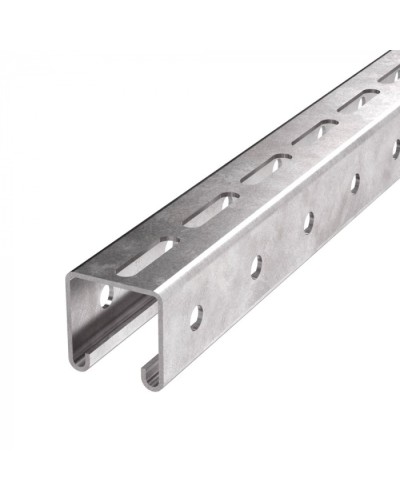 Профиль STRUT HDZ ПС-41х41х400 (2,5мм) Промрукав (PR08.9352) в Самаре Аксессуары для лотков Pintop.ru