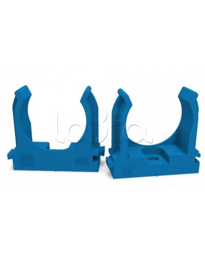 Крепеж-клипса для труб для монтажного пистолета синяя д32 (25шт/500шт уп/кор) Промрукав (PR13.0146) в Самаре Держатели, клипсы, скобы Pintop.ru