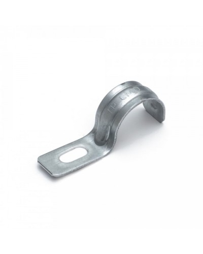 Скоба металлическая однолапковая усиленная противопожарная СМОУ d19-20 мм (100 шт/уп) Промрукав (PR13.02401) в Самаре Держатели, клипсы, скобы Pintop.ru