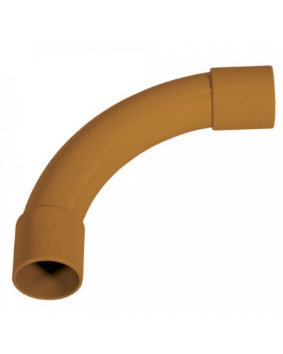 Соединитель угловой бук д20 (5шт/300шт уп/кор) Промрукав (PR13.0240) в Самаре Повороты, муфты, тройники Pintop.ru