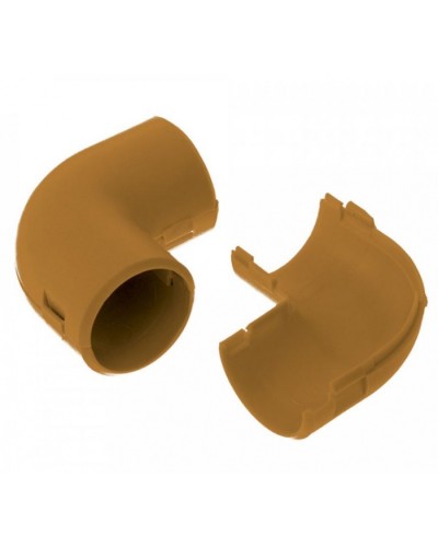 Соединитель угловой разборный бук д25 (5шт/300шт уп/кор) Промрукав (PR13.0249) в Самаре Повороты, муфты, тройники Pintop.ru