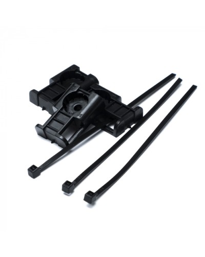 Комплекты крепления площадка для прямого монтажа черная со стяжкой 2,5х100 мм (100 шт) Промрукав (PR13.02513) в Самаре Аксессуары для кабель-канала Pintop.ru