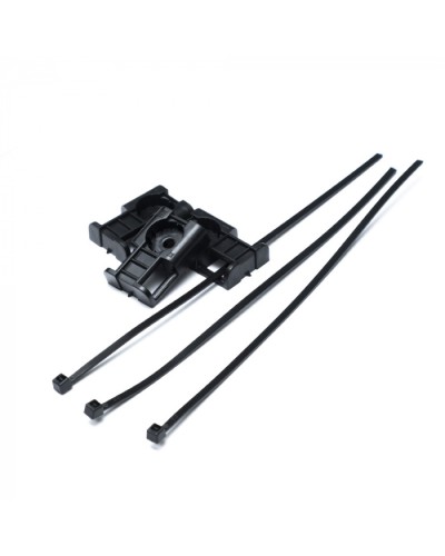 Комплекты крепления площадка для прямого монтажа черная со стяжкой 3,6х150 мм (100 шт) Промрукав (PR13.02515) в Самаре Аксессуары для кабель-канала Pintop.ru