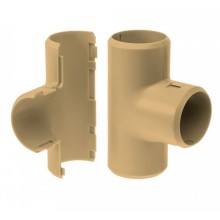 Тройник разборный сосна д16 (5шт/500 шт уп/кор) Промрукав (PR13.0251)