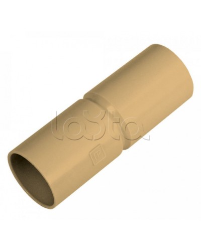 Патрубок-муфта с ограничителем сосна д16 (100шт/1200шт уп/кор) Промрукав (PR13.0259) в Самаре Повороты, муфты, тройники Pintop.ru