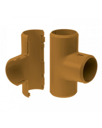 Тройник разборный бук д25 (30шт/300шт уп/кор) Промрукав (PR13.0293) в Самаре Повороты, муфты, тройники Pintop.ru