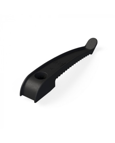 Держатель кабеля односторонний для прямого монтажа в гофроящике черный (200 шт/кор) Промрукав (PR13.0491) в Самаре Аксессуары для кабель-канала Pintop.ru