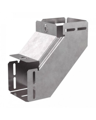 Угол вертикальный внутренний 90 градусов с крышкой Стандарт 100х100 Промрукав (PR16.0526) в Самаре Аксессуары для кабель-канала Pintop.ru