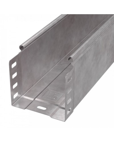 Лоток неперфорированный Стандарт HDZ 100х100х3000 (0,7 мм) (6 м/уп) Промрукав (PR16.1204) в Самаре Кабельные лотки Pintop.ru