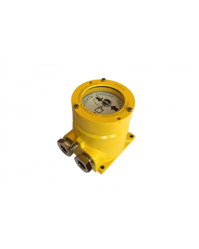 Устройство дистанционного пуска взрывозащищенное адресное Рубеж ЕхУДП-1-R3-А-MG1/2-Ж ПУСК ПОЖАРОТУШЕНИЯ в Самаре Адресная система пожарной сигнализации РУБЕЖ Pintop.ru