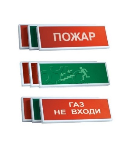 Табло световое СистемСервис КОП-25 П (IP-54 уличная) Выход в Самаре Оповещатели Pintop.ru