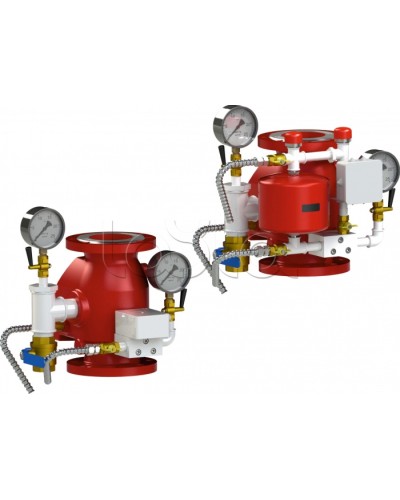 Узел управления спринклерный водозаполенный Спецавтоматика УУ-С80/1,6В-ВФ.О4- Шалтан в Самаре Устройства пуска водяного пожаротушения Pintop.ru