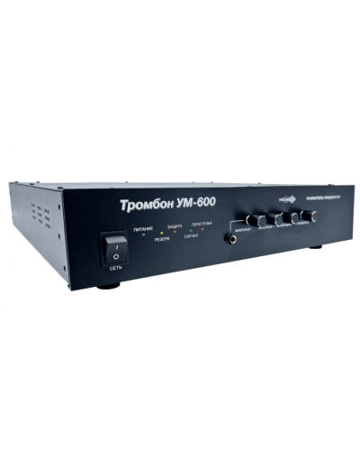 Усилитель мощности Тромбон IP-УМ600-В в Самаре Система оповещения и трансляции Pintop.ru