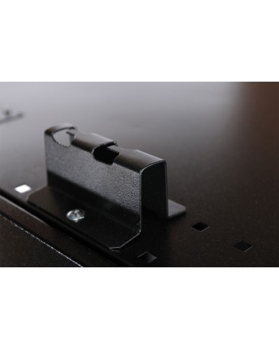 Комплект кронштейна для крепления лотка 300 мм к крыше шкафа ШТК-СП ЦМО КЛГ-300-9005 в Самаре Аксессуары для стоек и шкафов Pintop.ru