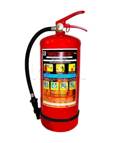 Огнетушитель воздушно-пенный Ярпожинвест ОВП-10(з) в Самаре Огнетушители Pintop.ru