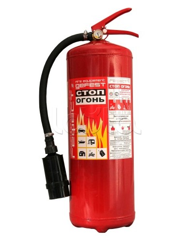 Огнетушитель воздушнопенный Ярпожинвест ОВП-8 (з) АВ в Самаре Огнетушители Pintop.ru