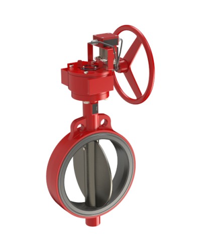 Затвордисковый с ручным приводом с контролем положения УКПЗА Спецавтоматика 3т 200/1,6(Р)-Ф.У3.1-АМК-200v1 в Самаре Затворы дисковые Pintop.ru