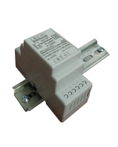 Барьер искрозащиты Магнито-контакт «АБИ-1DIN» (12В, 600мА, IP20) в Самаре Комутационные взрывозащищенные коробки Pintop.ru