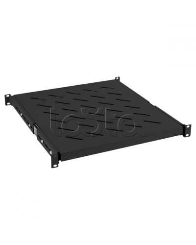 Полка выдвижная 1U Cabeus JE05-800-BK в Самаре Полки для шкафов и стоек Pintop.ru