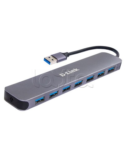 Концентратор с 7 портами USB 3.0 D-Link DUB-1370/B2A в Самаре Дополнительное оборудование для сетей Pintop.ru