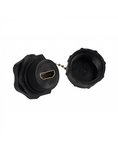 Модуль индустриальный соединительный HDMI LANMASTER LAN-OK-HDMI/180-WP в Самаре Коммутационные изделия Pintop.ru