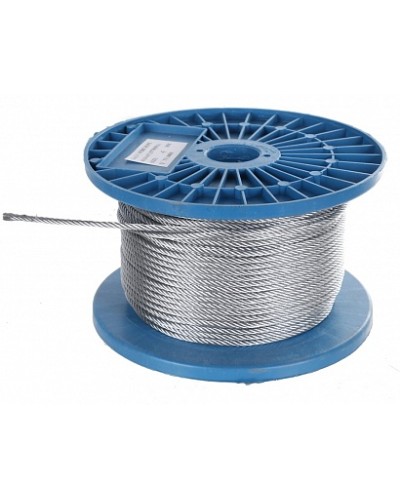 Трос стальной DIN 3055 6мм (100 м/уп) Промрукав в Самаре Трос и аксессуары Pintop.ru