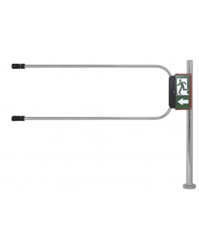 Smartec ST-GR014EC-CR - Калитка аварийного выхода с электромагнитом, хромированная, в комплекте стойка 1000 х D50 мм и створка 1400 х D25 мм. в Самаре Калитки Pintop.ru