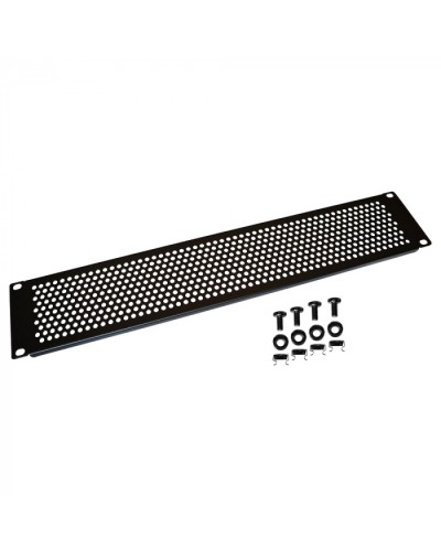 19 вентиляционная фальш-панель 2U, черная LANMASTER (LAN-DC-VNP-2U) в Самаре Вентиляторные модули Pintop.ru