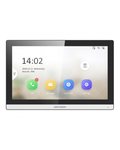 IP видеодомофон с WI-FI Hikvision DS-KH6350-WTE1 в Самаре Абонентские IP устройства Pintop.ru