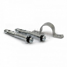 Комплекты для крепления ОКЛ с использованием дюбеля Молли М4х54 и скобы СМД 25-26 (100 шт) Промрукав