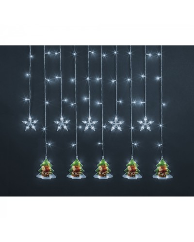 Гирлянда Navigator 95 027 NGF-D037-04 (бахрома звезды и елки WW 3*0.6м IP20) в Самаре Источники света(Лампы) Pintop.ru