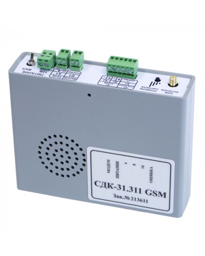 Блок контроля GSM Кристалл СДК-31.311GSM в Самаре Приемно-контрольные приборы Pintop.ru