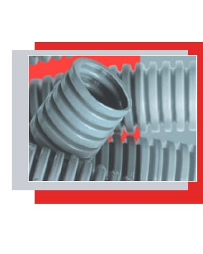 Труба гофрированная ПВХ тяжелая, с зондом диам. 25 мм (50м) Экопласт 11125 в Самаре Труба гофрированная Pintop.ru