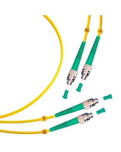 Шнур оптический duplex FC/APC-FC/APC 9/125 sm 25м LSZH Cabeus FOP(d)-9-FC/APC-FC/APC-25m в Самаре Патч-корды оптические Pintop.ru
