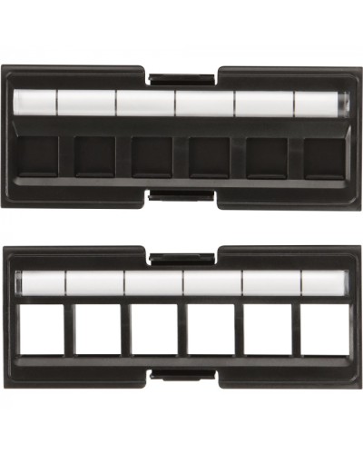 Вставка под кейстоны в модульную панель, неэкранированная, 6 портов, со шторками LANMASTER LAN-FRM-IN-6SK-UXX в Самаре Коммутационные изделия Pintop.ru