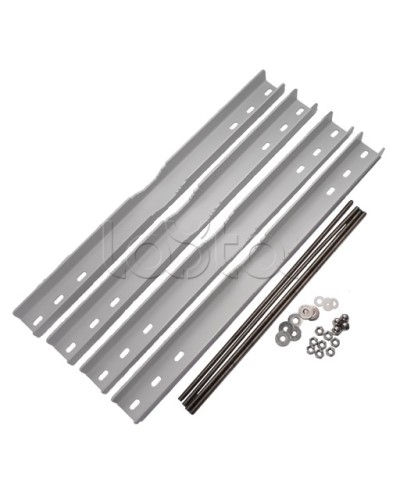 Комплект кронштейнов для крепления ТШ на круглые опоры Спектрон Крепление ТШ на опору в Самаре Крепежные изделия Pintop.ru